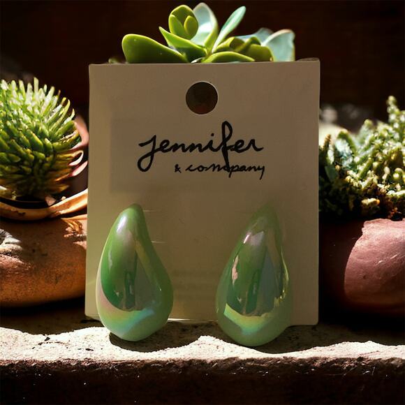 Fashion‎ Mint Earrings - Picture 1 of 1